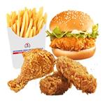 FFC Solo XL (Fillet Burger, 1 Piece Chicken, 2 FFC Wings)